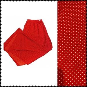 Myth Women’s Polka Dot Slit Sides Plus Sz 3X Comfy Pants!